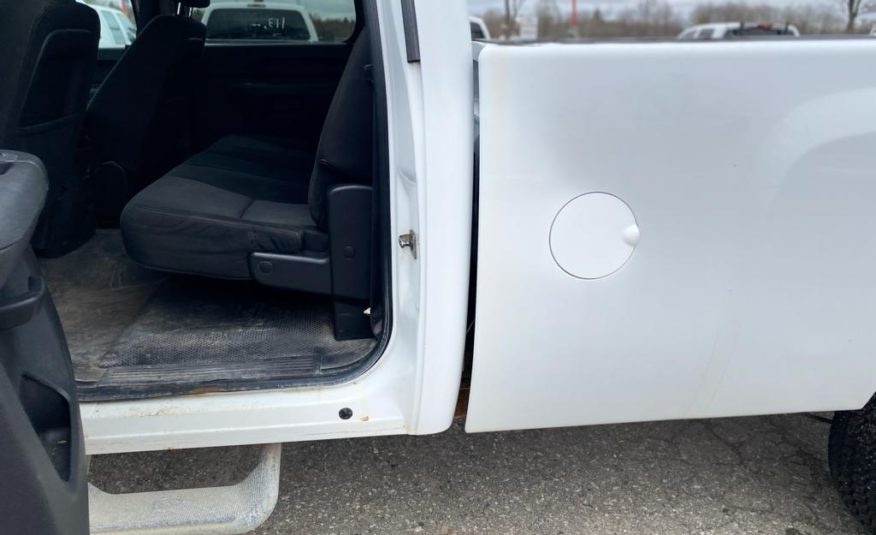 2011 silverado crew cab sub box