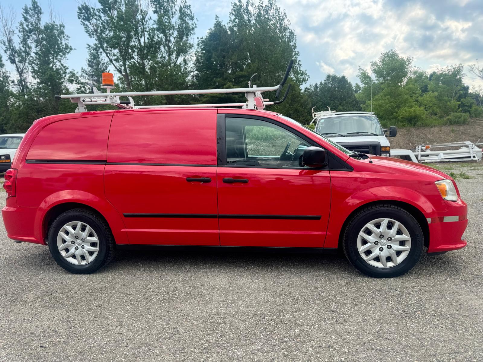 2015 Ram Cargo Van With Roof Rack