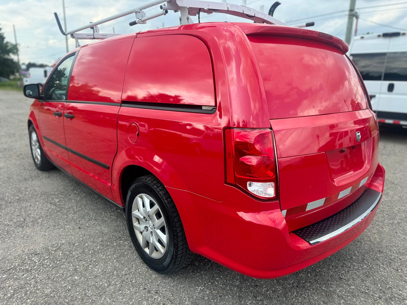 2015 Ram Cargo Van With Roof Rack