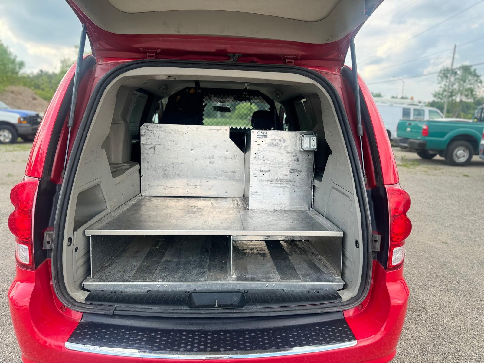 2015 Ram Cargo Van With Roof Rack