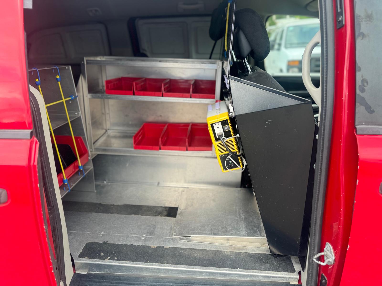 2015 Ram Cargo Van With Roof Rack