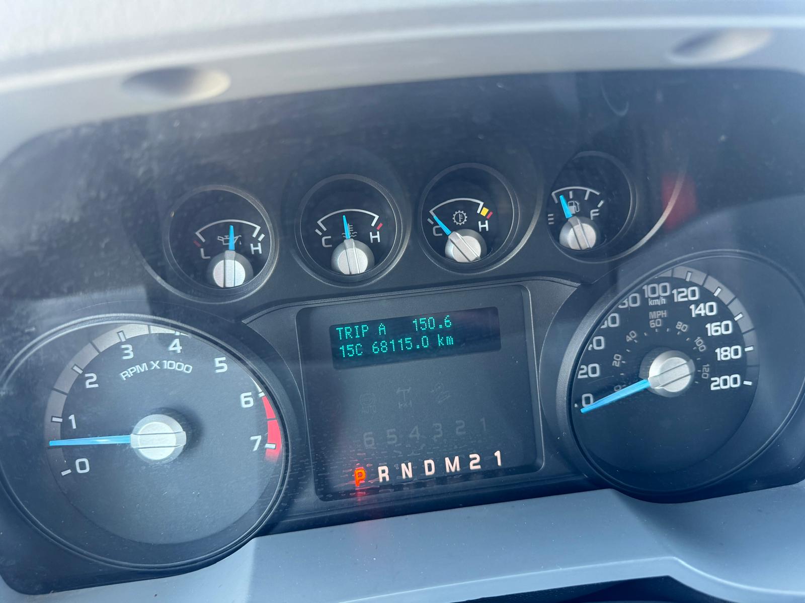 2012 Ford Super Duty F-250 SRW 8ft Box Crew cab