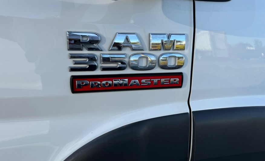 2017 Ram ProMaster 3500 Cargo Van Extended High Roof
