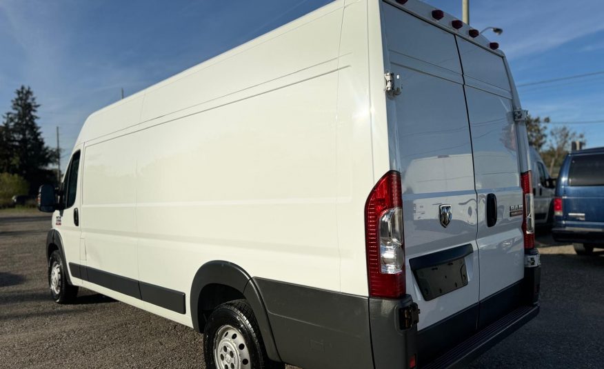 2017 Ram ProMaster 3500 Cargo Van Extended High Roof