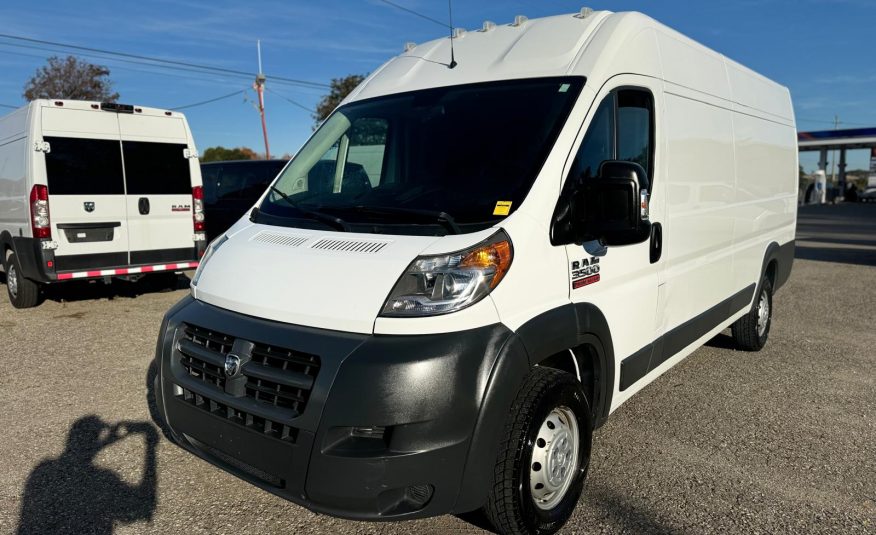 2017 Ram ProMaster 3500 Cargo Van Extended High Roof