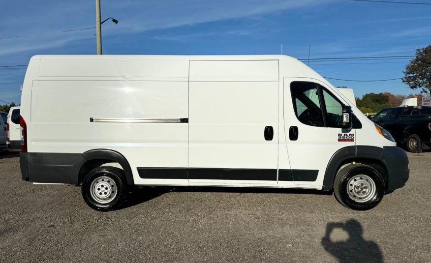 2017 Ram ProMaster 3500 Cargo Van Extended High Roof