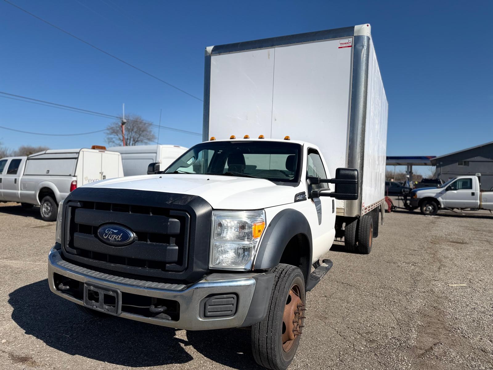 2015 Ford Super Duty F-550 DRW Cube Van