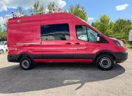 2015 Ford Transit Cargo Van Roof Rack, Inverter Inside