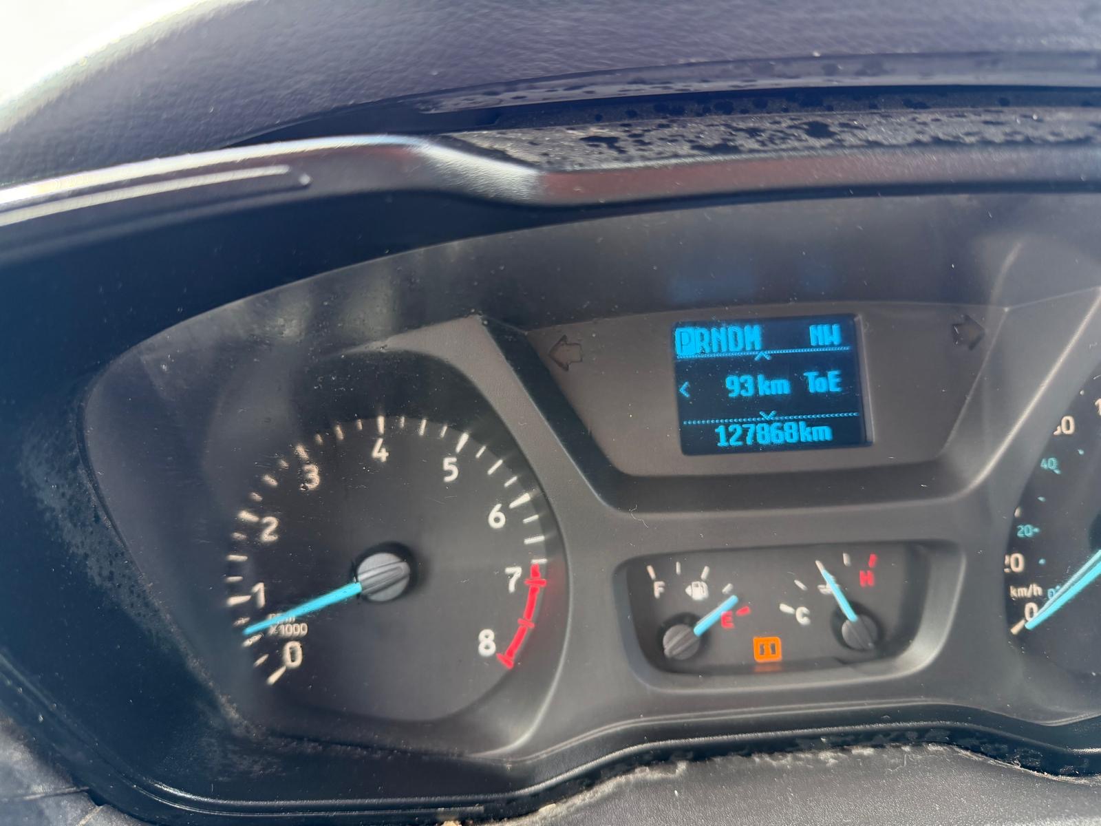 2015 Ford Transit Cargo Van Roof Rack, Inverter Inside