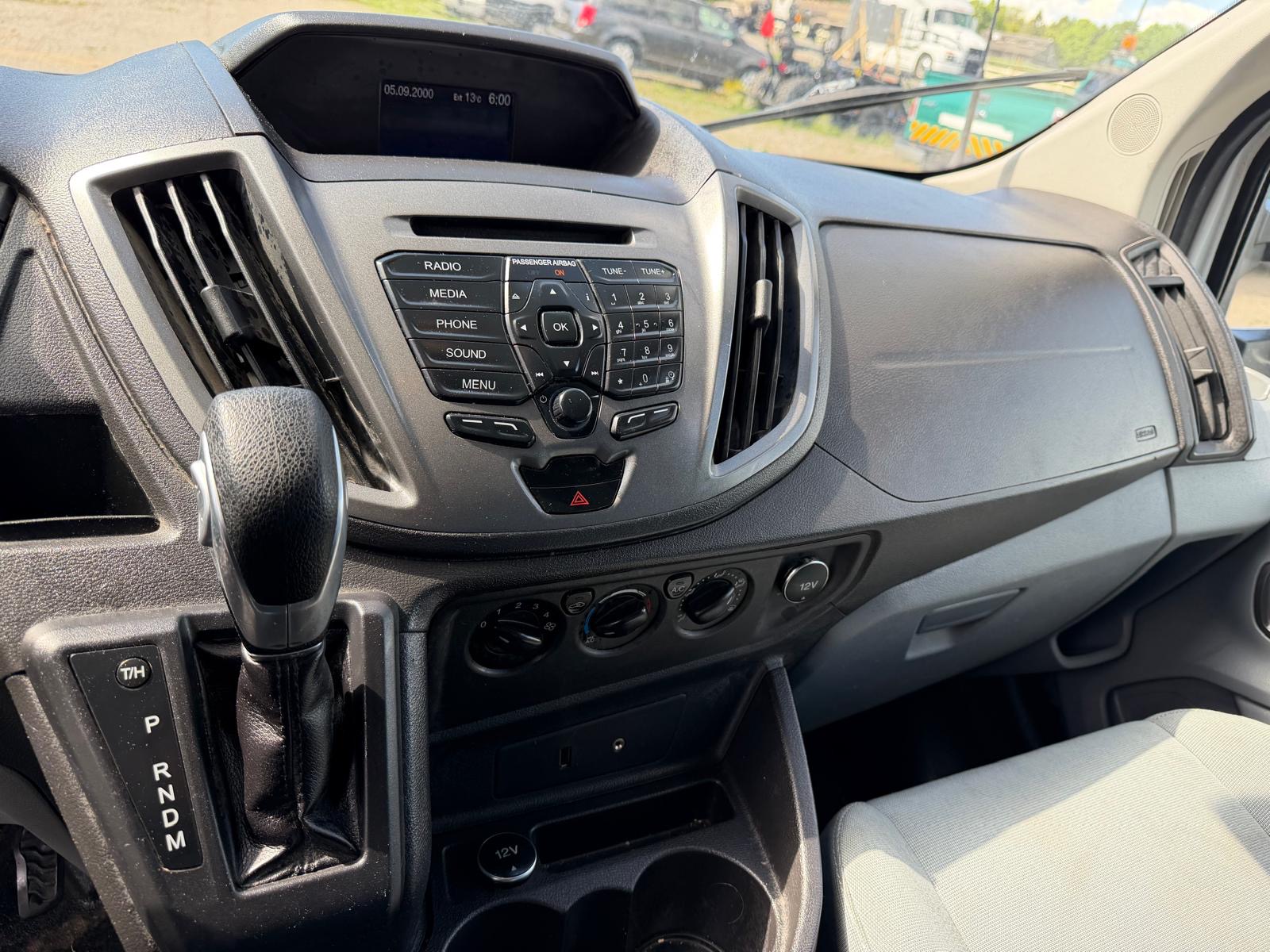 2015 Ford Transit Cargo Van Roof Rack, Inverter Inside