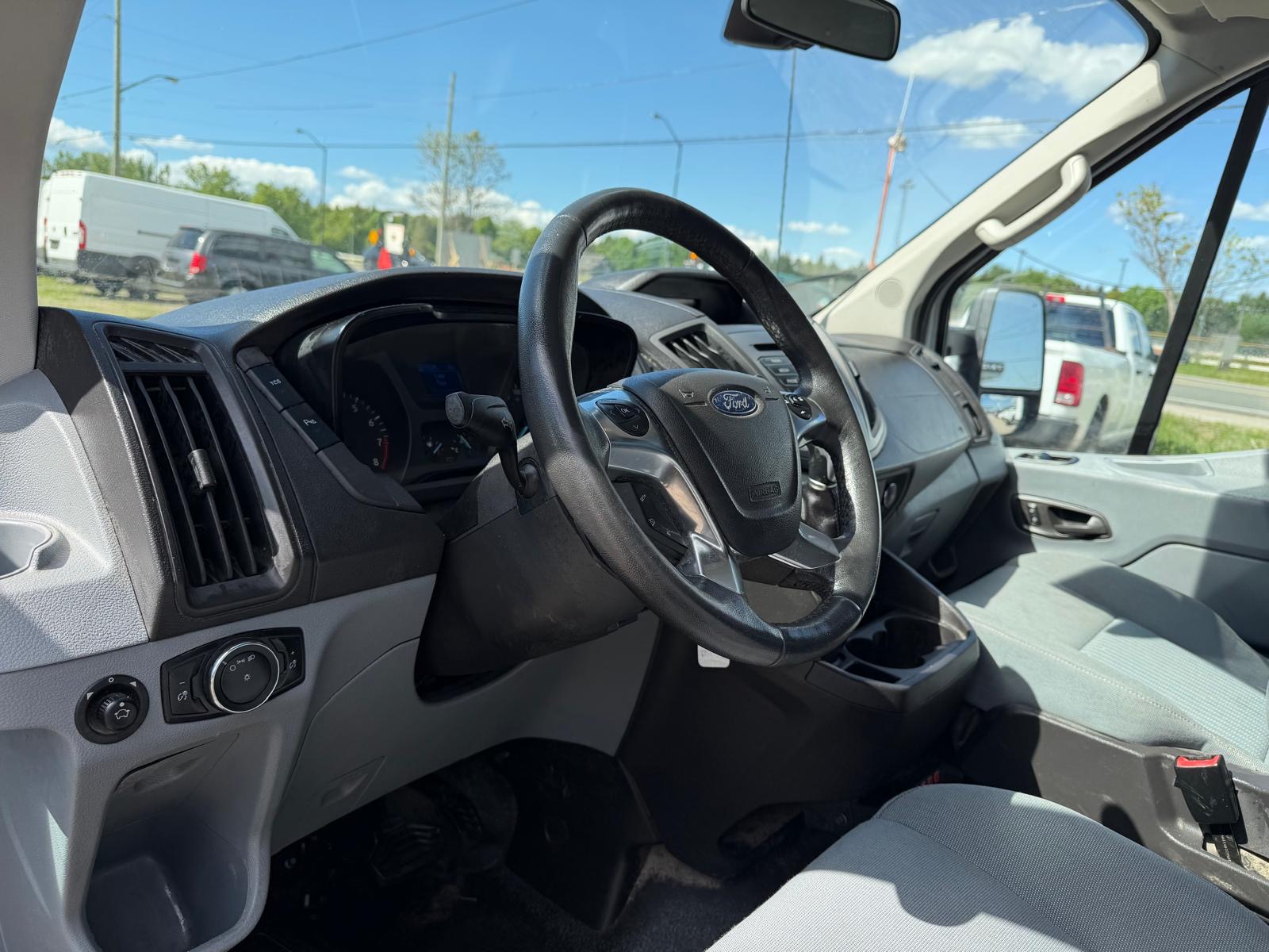 2015 Ford Transit Cargo Van Roof Rack, Inverter Inside